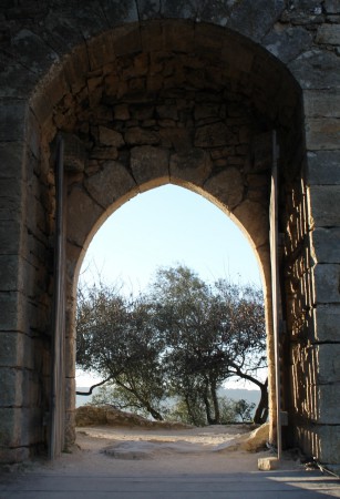 Porta de trás do Castelo